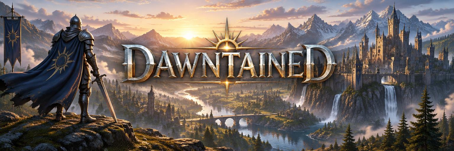 Dawntained banner